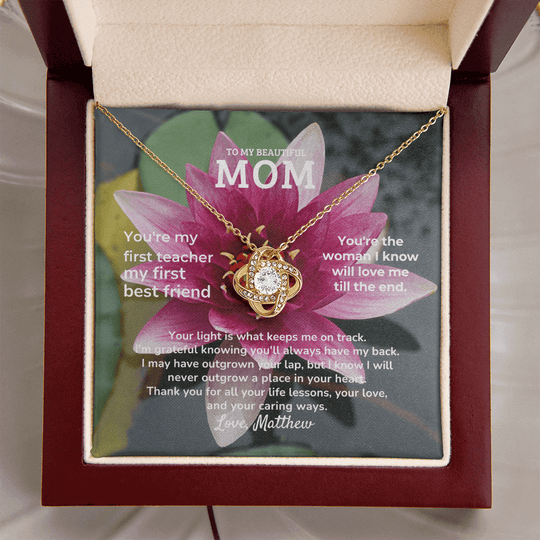 To My Beautiful Mom - Mother's Day Gift Set - SS155 Jewelry ShineOn Fulfillment