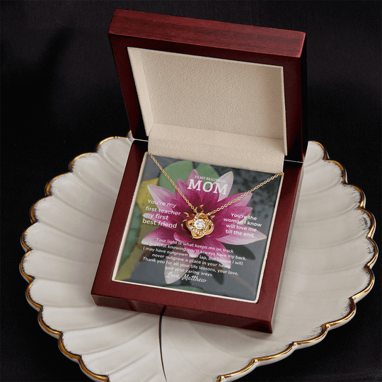 To My Beautiful Mom - Mother's Day Gift Set - SS155 Jewelry ShineOn Fulfillment