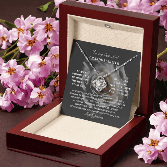 To My Beautiful Granddaughter - Love Knot Gift Set - SS117KI Jewelry ShineOn Fulfillment