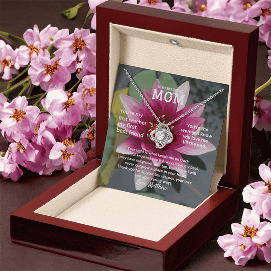 To My Beautiful Mom - Mother's Day Gift Set - SS155 Jewelry ShineOn Fulfillment