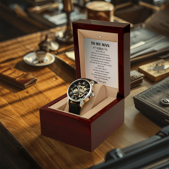 To My Man | Before I Met You | Personalized Watch - SSTMMW9