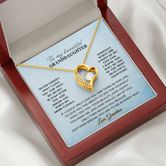 To My Beautiful Granddaughter - Forever Love Gift Set - SV1596 Jewelry ShineOn Fulfillment